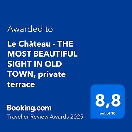 Le Chateau - The Most Beautiful Sight In Old Town, Private Terrace 니스 외부 사진