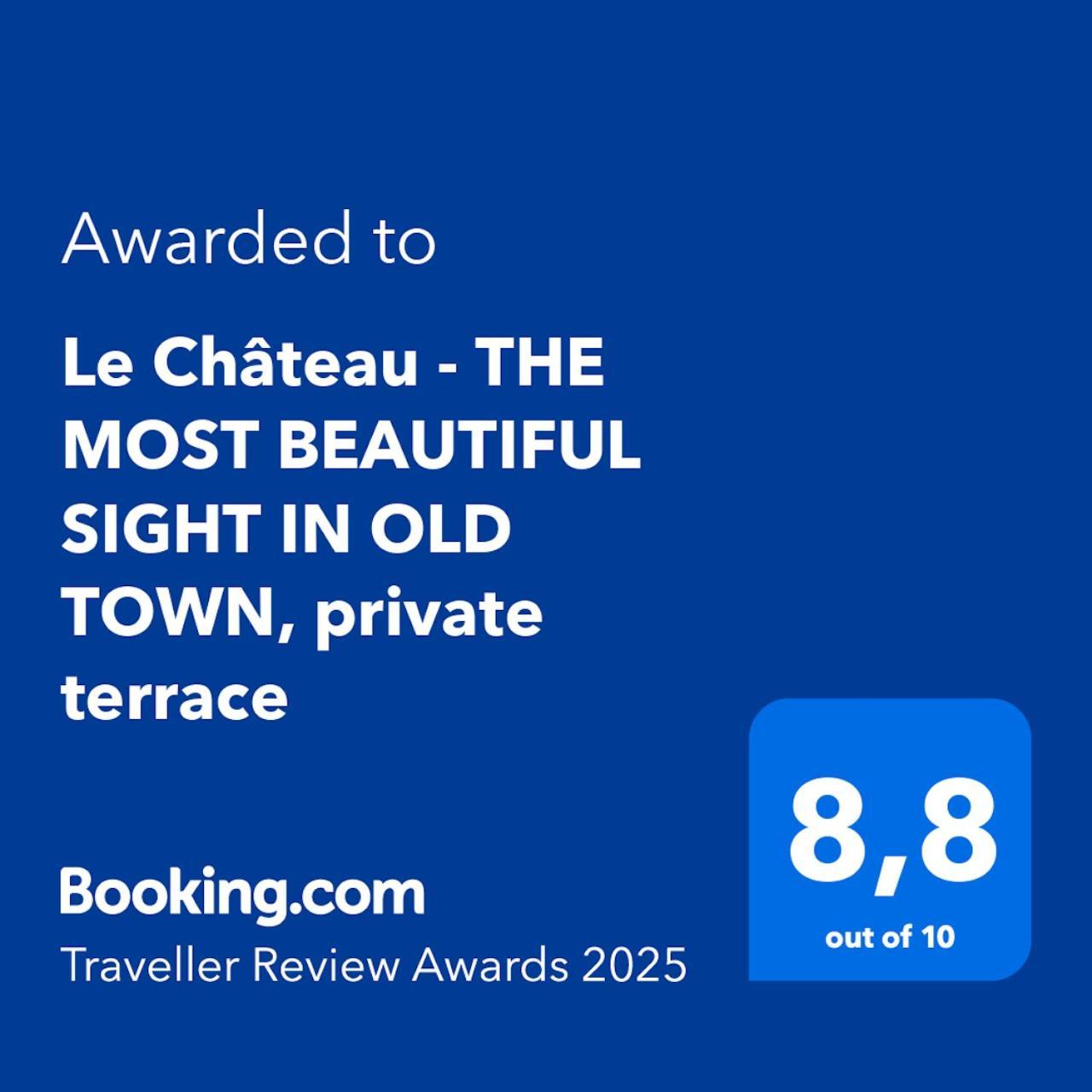 Le Chateau - The Most Beautiful Sight In Old Town, Private Terrace 니스 외부 사진