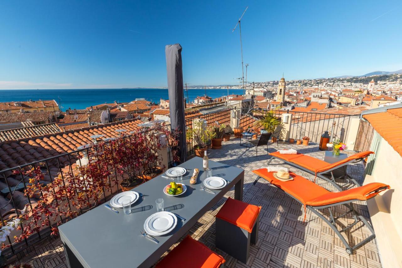 Le Chateau - The Most Beautiful Sight In Old Town, Private Terrace 니스 외부 사진