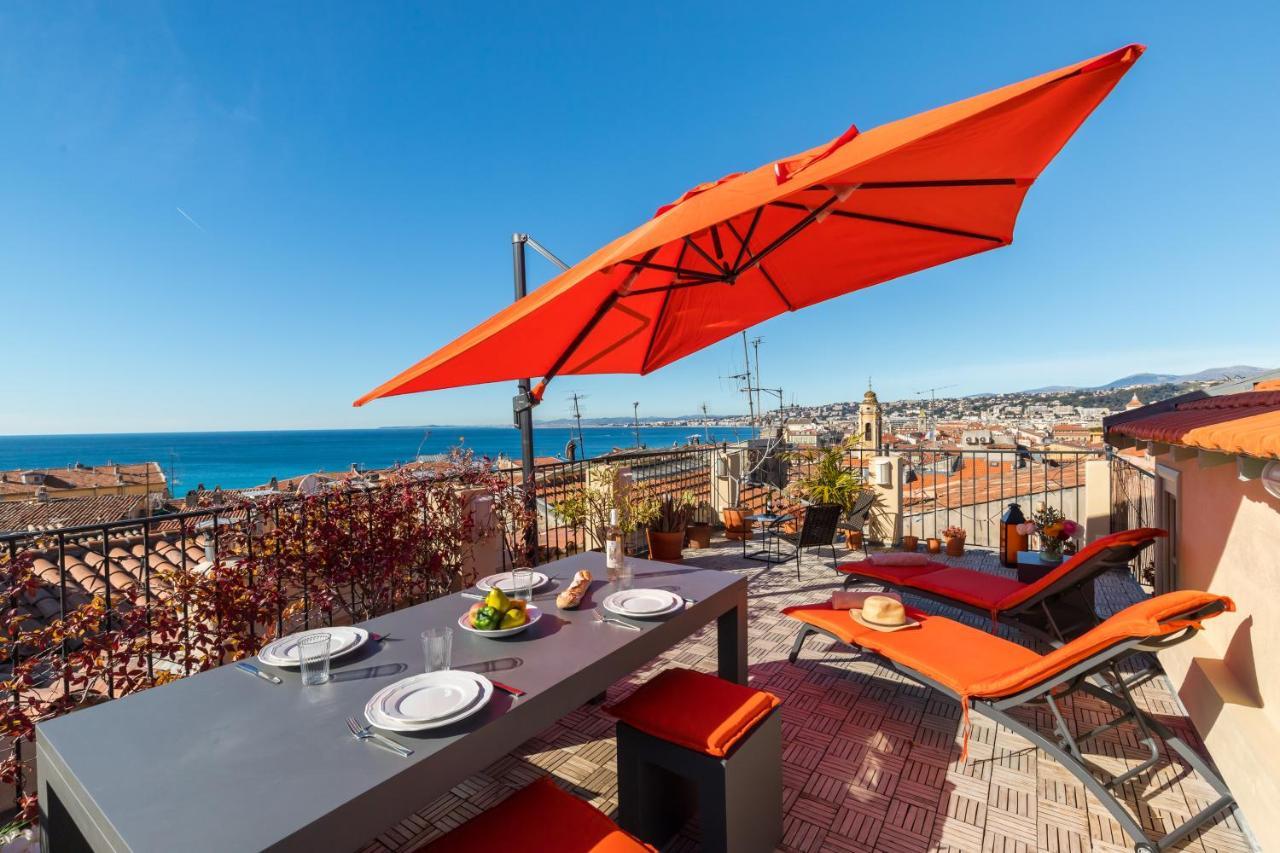 Le Chateau - The Most Beautiful Sight In Old Town, Private Terrace 니스 외부 사진