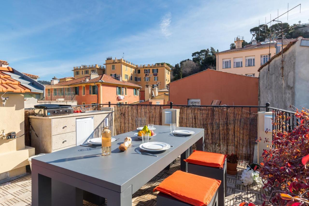 Le Chateau - The Most Beautiful Sight In Old Town, Private Terrace 니스 외부 사진