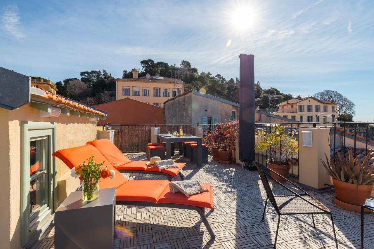 Le Chateau - The Most Beautiful Sight In Old Town, Private Terrace 니스 외부 사진