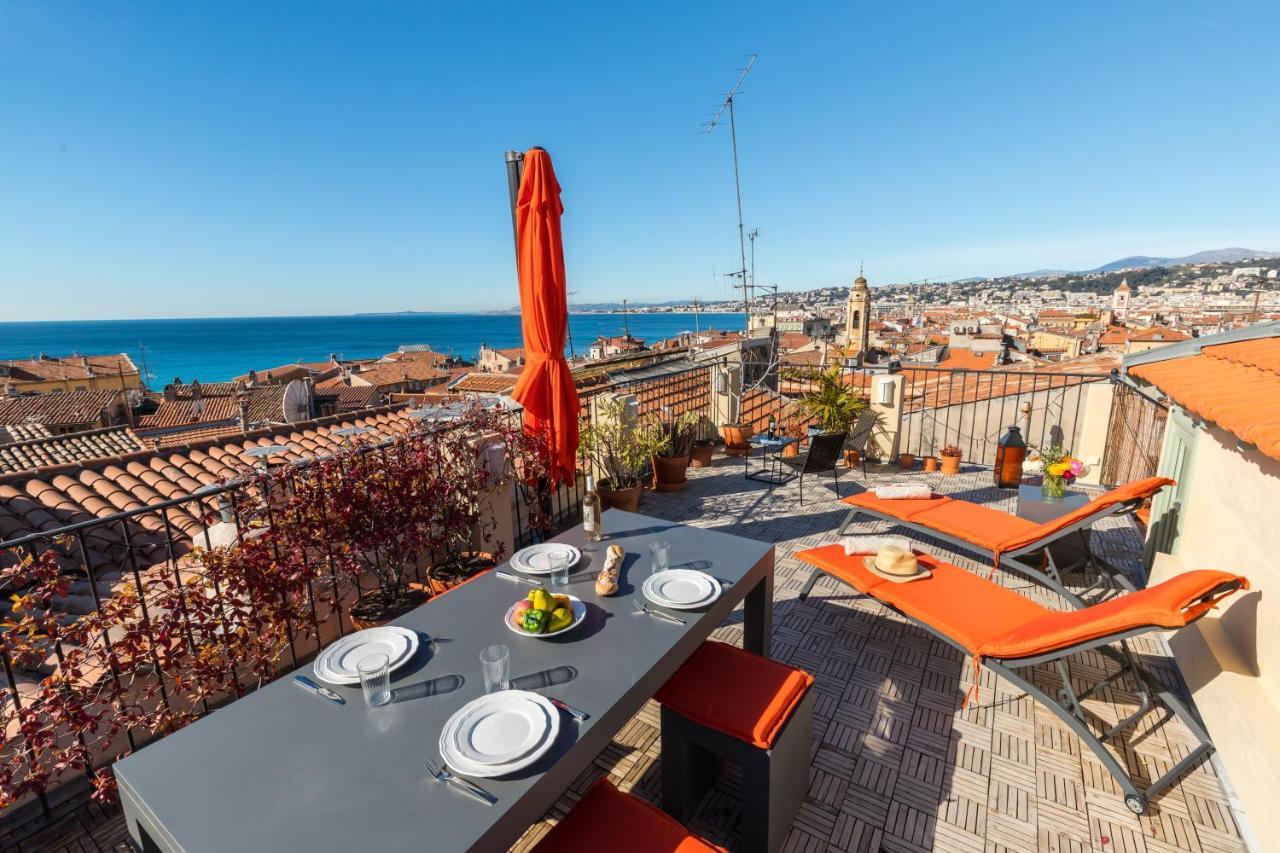 Le Chateau - The Most Beautiful Sight In Old Town, Private Terrace 니스 외부 사진