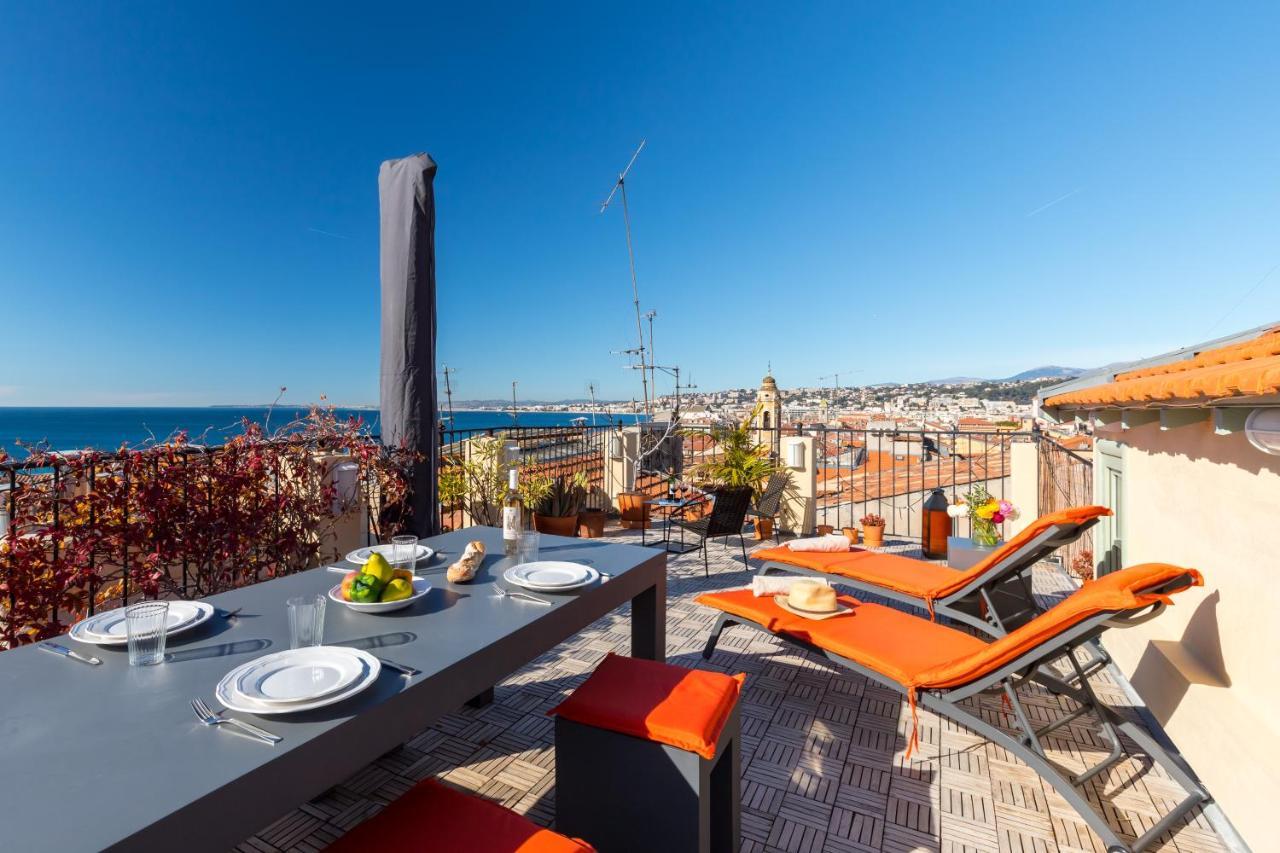 Le Chateau - The Most Beautiful Sight In Old Town, Private Terrace 니스 외부 사진