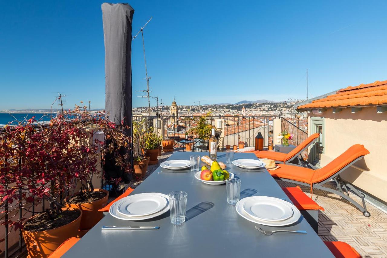 Le Chateau - The Most Beautiful Sight In Old Town, Private Terrace 니스 외부 사진